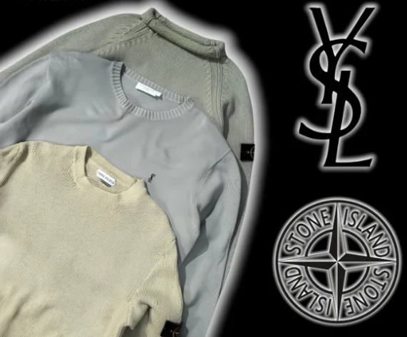 Ysl & Stone Island knitwear supplier - Verified & trusted